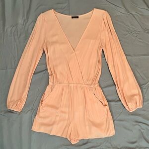 Long sleeved romper